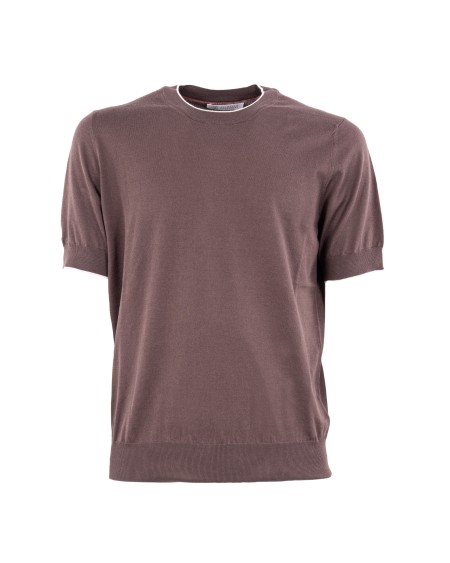 Shop BRUNELLO CUCINELLI  Maglia: Brunello Cucinelli t-shirt in cotone.
Vestibilità standard.
Taglio rilassato.
Maglia fine.
Composizione: 100% COTONE.
Made in Italy.. M29805200-CKQ12